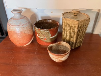 Vases by Shigea Shiga