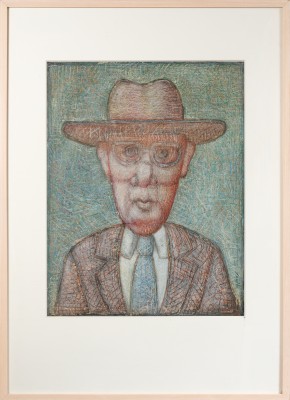Man with Hat by Keith Looby